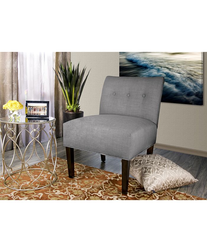 Samantha Button Tufted Upholstered Accent Chair MJL Furniture Designs Samantha Button Tufted Upholstered Accent Chair -Costway Shop