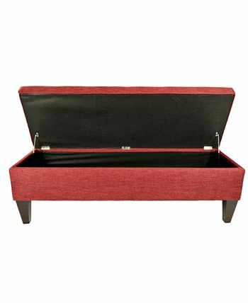 MJL Furniture Designs Brooke Button Tufted Upholstered Long Storage Bench 8 MJL Furniture Designs Brooke Button Tufted Upholstered Long Storage Bench - Image 6