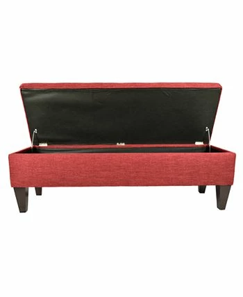 MJL Furniture Designs Brooke Button Tufted Upholstered Long Storage Bench 9 MJL Furniture Designs Brooke Button Tufted Upholstered Long Storage Bench - Image 7
