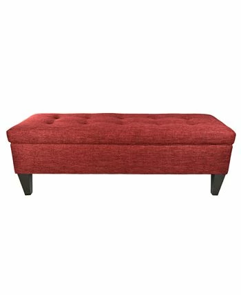 MJL Furniture Designs Brooke Button Tufted Upholstered Long Storage Bench 10 MJL Furniture Designs Brooke Button Tufted Upholstered Long Storage Bench - Image 8