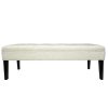 MJL Furniture Designs Kaya Button Tufted Entryway Long Bench -Costway Shop 12825333 fpx