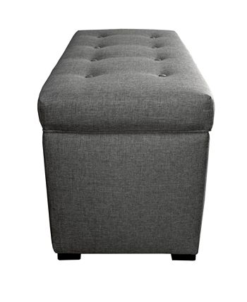 MJL Furniture Designs Angela Fabric Upholstered Storage Trunk 8 MJL Furniture Designs Angela Fabric Upholstered Storage Trunk - Image 6