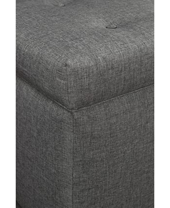 MJL Furniture Designs Angela Fabric Upholstered Storage Trunk 9 MJL Furniture Designs Angela Fabric Upholstered Storage Trunk - Image 7