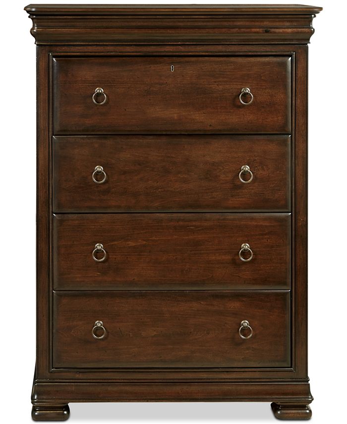 Reprise Cherry Bedroom Furniture, 3-Pc. Set (California King Bed, Nightstand & Chest) Reprise Cherry Bedroom Furniture, 3-Pc. Set (California King Bed, Nightstand & Chest) -Costway Shop