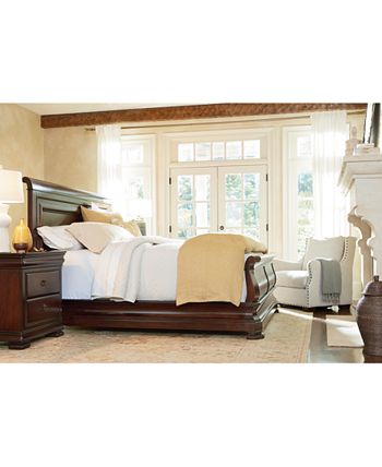 Reprise Cherry Bedroom Furniture, 3-Pc. Set (California King Bed, Nightstand & Chest) Reprise Cherry Bedroom Furniture, 3-Pc. Set (California King Bed, Nightstand & Chest) -Costway Shop