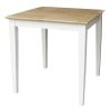 International Concepts Solid Wood Top Table -Costway Shop 12885123 fpx
