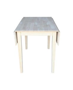 International Concepts Dual Drop Leaf Dining Table - Square -Costway Shop 12885127 fpx
