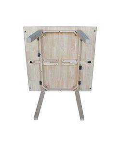 International Concepts Dual Drop Leaf Dining Table - Square -Costway Shop 12885131 fpx