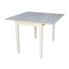 International Concepts Dual Drop Leaf Dining Table - Square 2 International Concepts Dual Drop Leaf Dining Table - Square -Costway Shop 12885132 fpx