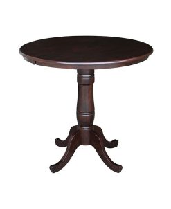 International Concepts 36 Round Top Pedestal Table - 34.9H