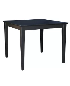 International Concepts Solid Wood Top Table