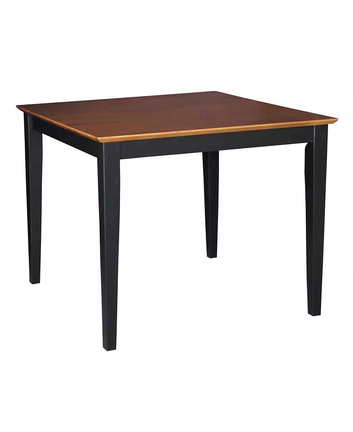 Solid Wood Top Table International Concepts Solid Wood Top Table -Costway Shop