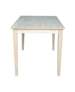 International Concepts Solid Wood Top Table -Costway Shop 12885684 fpx