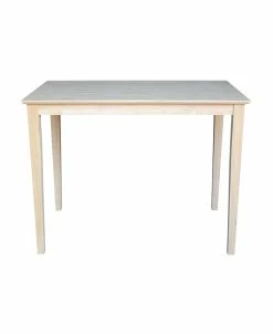 International Concepts Solid Wood Top Table -Costway Shop 12885702 fpx