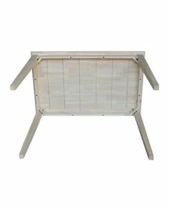 International Concepts Solid Wood Top Table -Costway Shop 12885708 fpx