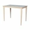 International Concepts Solid Wood Top Table -Costway Shop 12885710 fpx