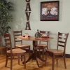 International Concepts 42 Dual Drop Leaf Table With 4 Emily Chairs 2 International Concepts 42 Dual Drop Leaf Table With 4 Emily Chairs -Costway Shop 12885822 fpx