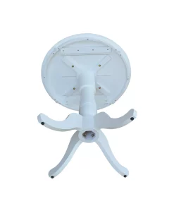 International Concepts 30 Round Top Pedestal Table- 34.9H -Costway Shop 12885880 fpx