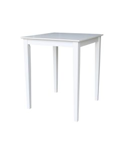 International Concepts Solid Wood Top Table - Counter Height