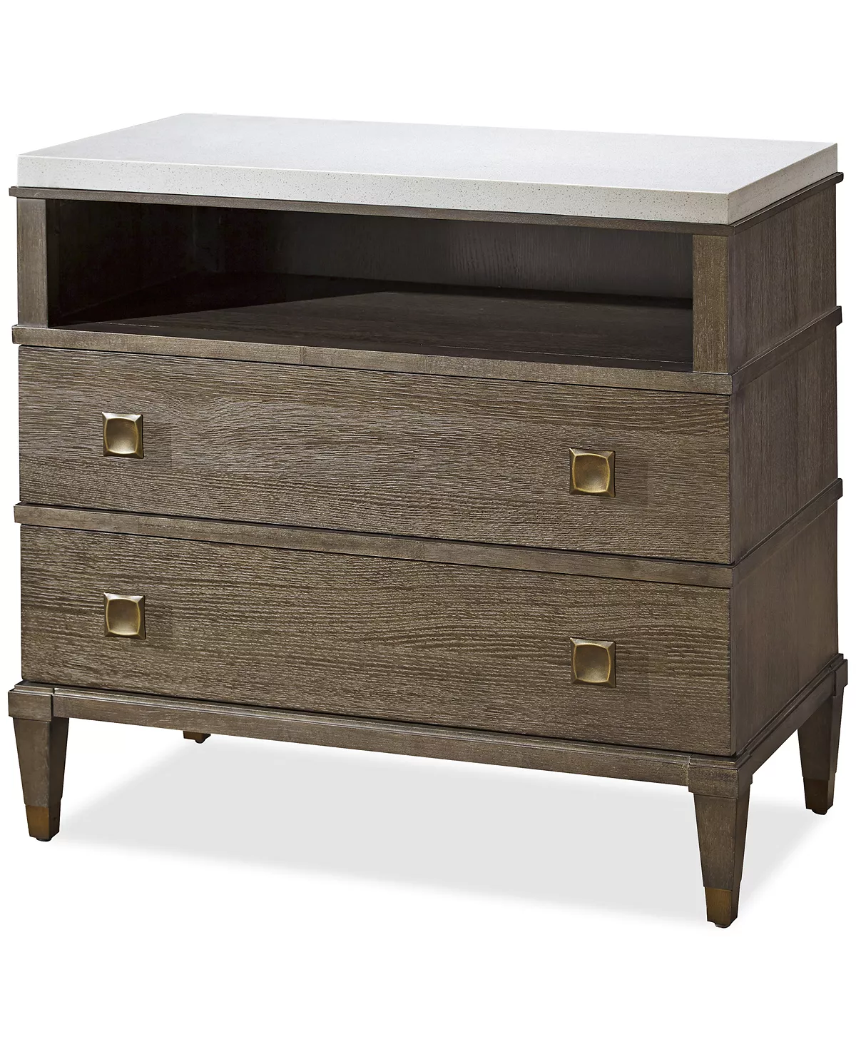 Furniture Playlist 2-Drawer Nightstand 3 Furniture Playlist 2-Drawer Nightstand