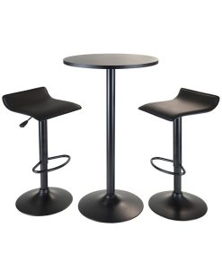 Winsome Obsidian 3-Piece Pub Set