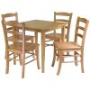 Winsome Groveland 5-Piece Dining Table With 4 Chairs 2 Winsome Groveland 5-Piece Dining Table With 4 Chairs -Costway Shop 13841414 fpx