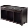 Winsome Addison 2-Piece Storage Bench With Cushion Seat -Costway Shop 13841970 fpx