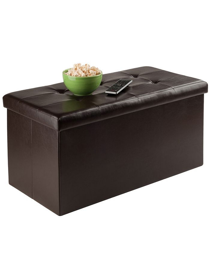 Winsome Ashford Ottoman With Storage 4 Winsome Ashford Ottoman With Storage - Image 2