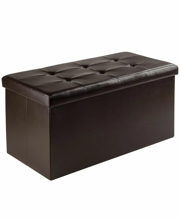Winsome Ashford Ottoman With Storage 3 Winsome Ashford Ottoman With Storage