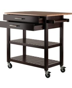 Winsome Langdon Kitchen Cart 4 Winsome Langdon Kitchen Cart -Costway Shop 13995339 fpx