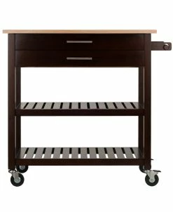 Winsome Langdon Kitchen Cart 14 Winsome Langdon Kitchen Cart -Costway Shop 13995355 fpx