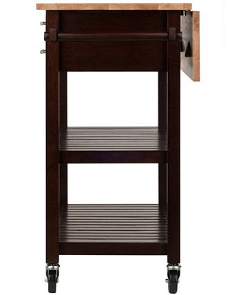Langdon Kitchen Cart Winsome Langdon Kitchen Cart -Costway Shop