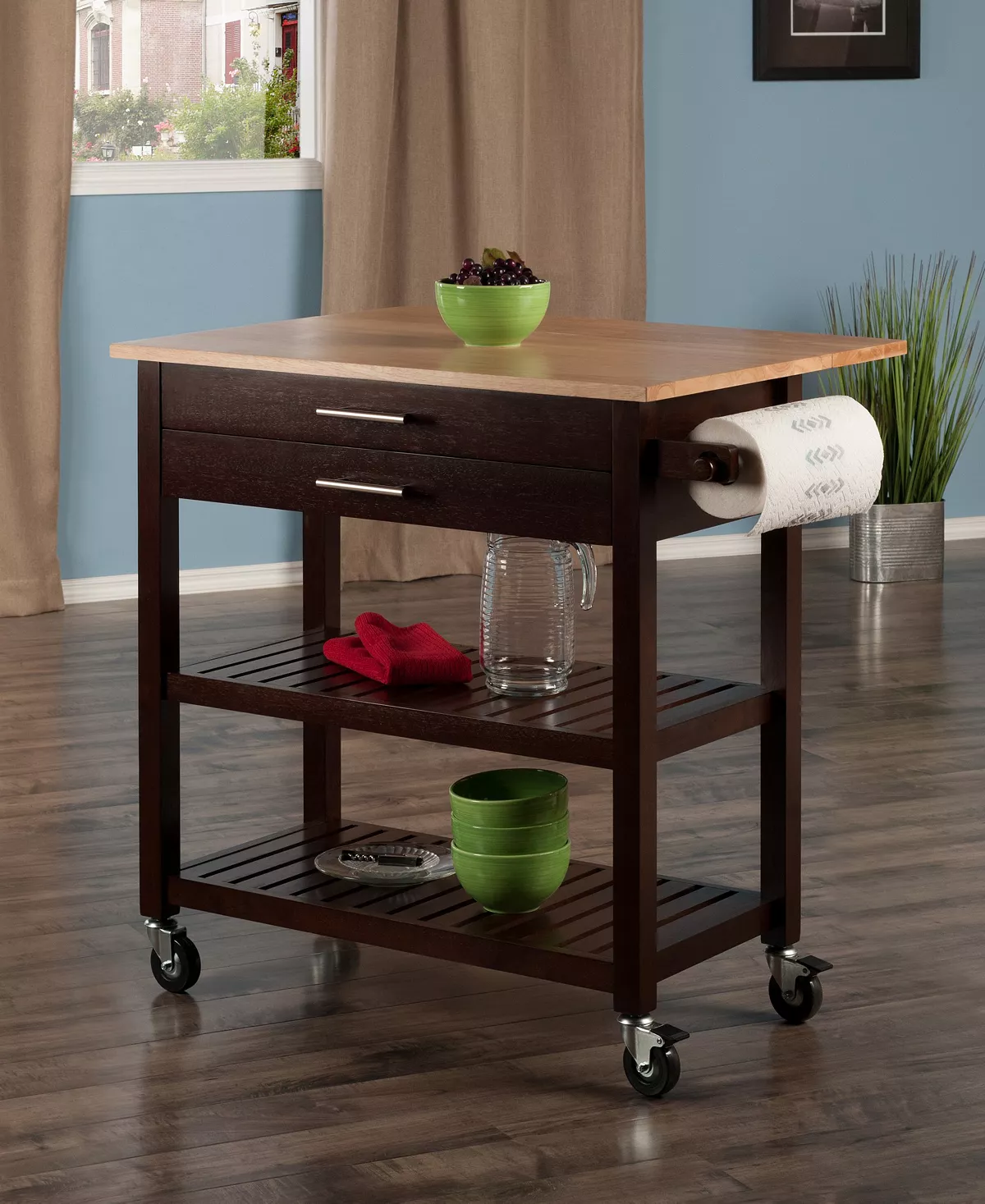 Winsome Langdon Kitchen Cart 11 Winsome Langdon Kitchen Cart - Image 9