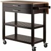 Winsome Langdon Kitchen Cart -Costway Shop 13995523 fpx
