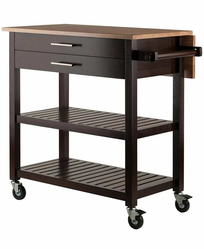Winsome Langdon Kitchen Cart 3 Winsome Langdon Kitchen Cart