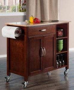 Winsome Mabel Kitchen Cart 6 Winsome Mabel Kitchen Cart -Costway Shop 13996447 fpx