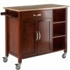 Winsome Mabel Kitchen Cart -Costway Shop 13996485 fpx