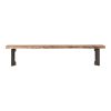 Moe's Home Collection Bent Bench Extra Small Smoked -Costway Shop 14318851 fpx