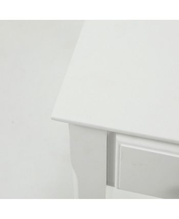 Luxen Home Slim Single Drawer End Table 8 Luxen Home Slim Single Drawer End Table - Image 6