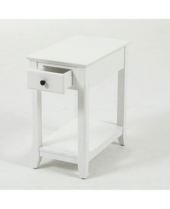 Luxen Home Slim Single Drawer End Table 10 Luxen Home Slim Single Drawer End Table - Image 8
