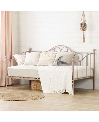 Lily Rose Bed, Twin SOUTH SHORE Lily Rose Bed, Twin -Costway Shop
