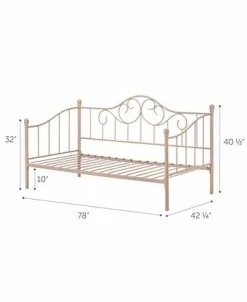 SOUTH SHORE Lily Rose Bed, Twin -Costway Shop 14419604 fpx