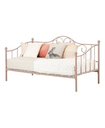 Lily Rose Bed, Twin SOUTH SHORE Lily Rose Bed, Twin -Costway Shop