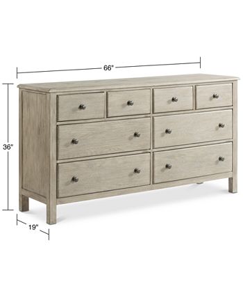 Parker 8 Drawer Dresser, Created For Macy's Furniture Parker 8 Drawer Dresser, Created For Macy's -Costway Shop