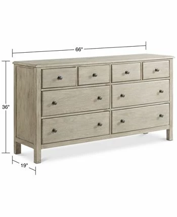 Furniture Parker 8 Drawer Dresser, Created For Macy's 5 Furniture Parker 8 Drawer Dresser, Created For Macy's - Image 3