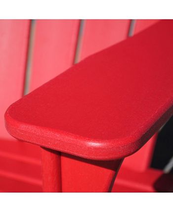 Outdoor Adirondack Chair, Set Of 2 Westin Furniture Outdoor Adirondack Chair, Set Of 2 -Costway Shop