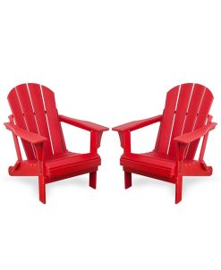 Westin Furniture Outdoor Adirondack Chair, Set Of 2