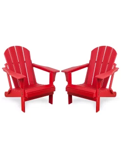 Westin Furniture Outdoor Adirondack Chair, Set Of 2