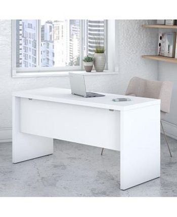 Echo Credenza Desk Kathy Ireland Office By Bush Furniture Echo Credenza Desk -Costway Shop