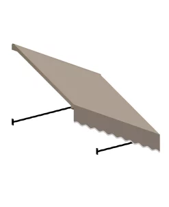 Awntech 8' Santa Fe Tiwsted Rope Arm Window/Entry Awning, 44 H X 36 D